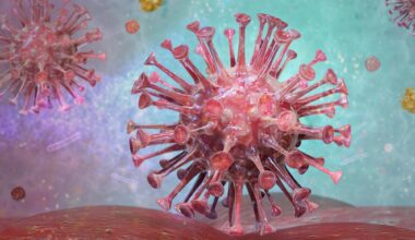 HIV Virus Illustration