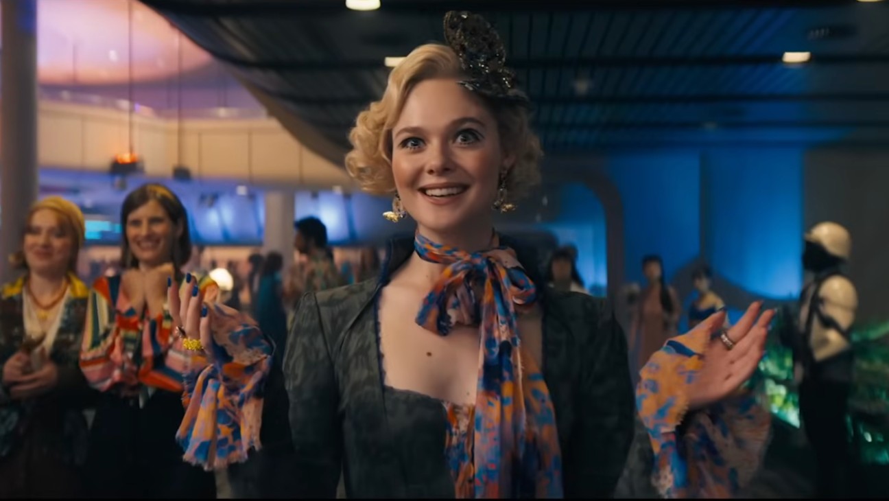 Elle Fanning in 'Hunger Games Sunrise on the Reaping'