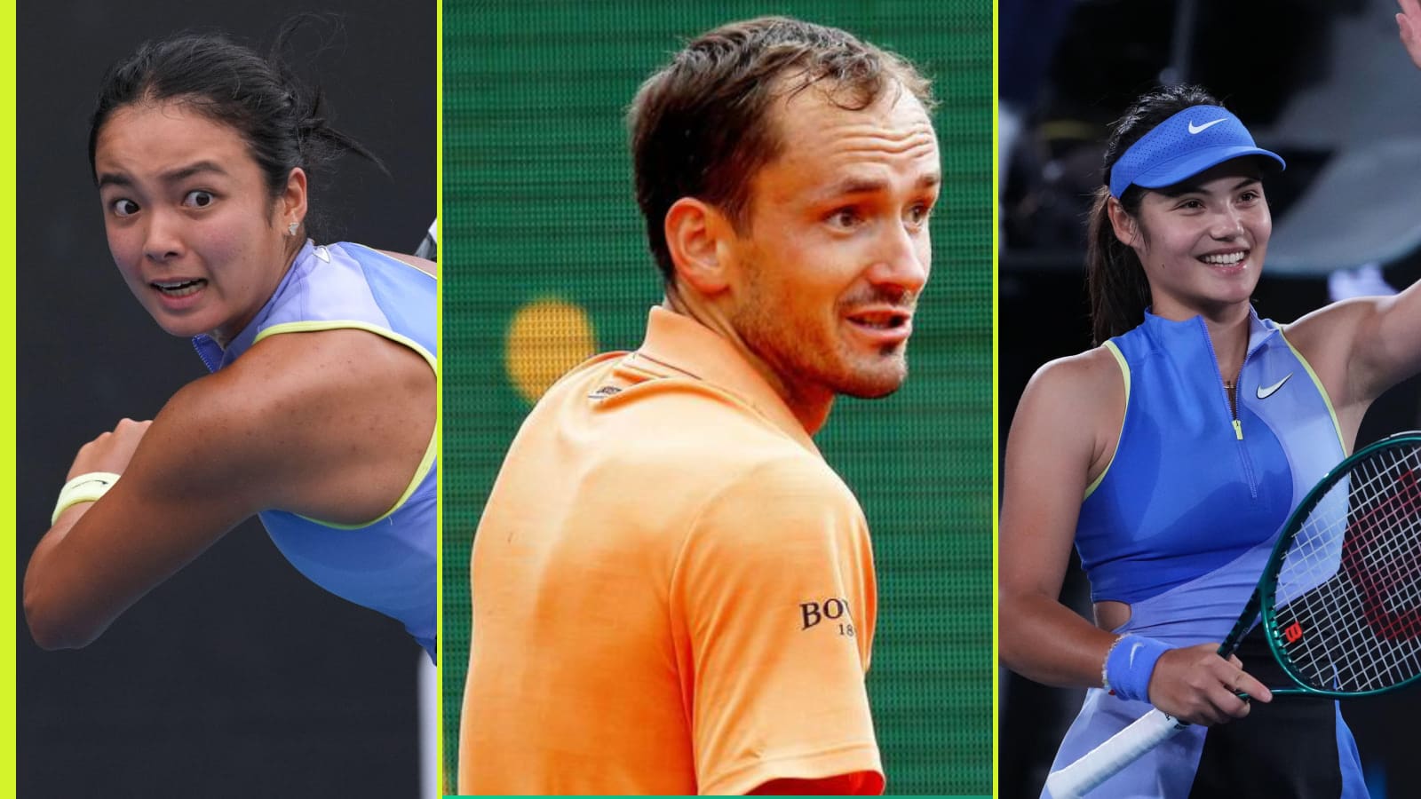 Alex Eala's defeat and Daniil Medvedev's meltdown dominate the tennis news