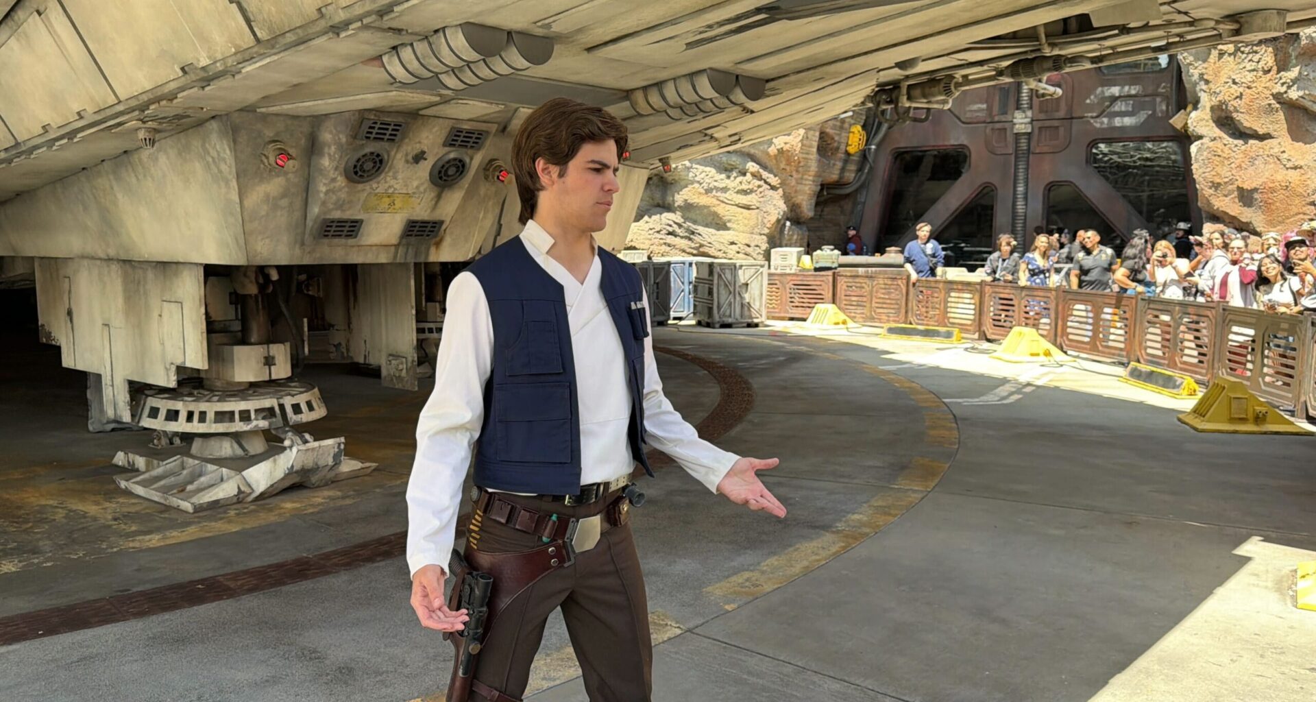Han Solo and Chewbacca Meet and Greet in Star Wars: Galaxy