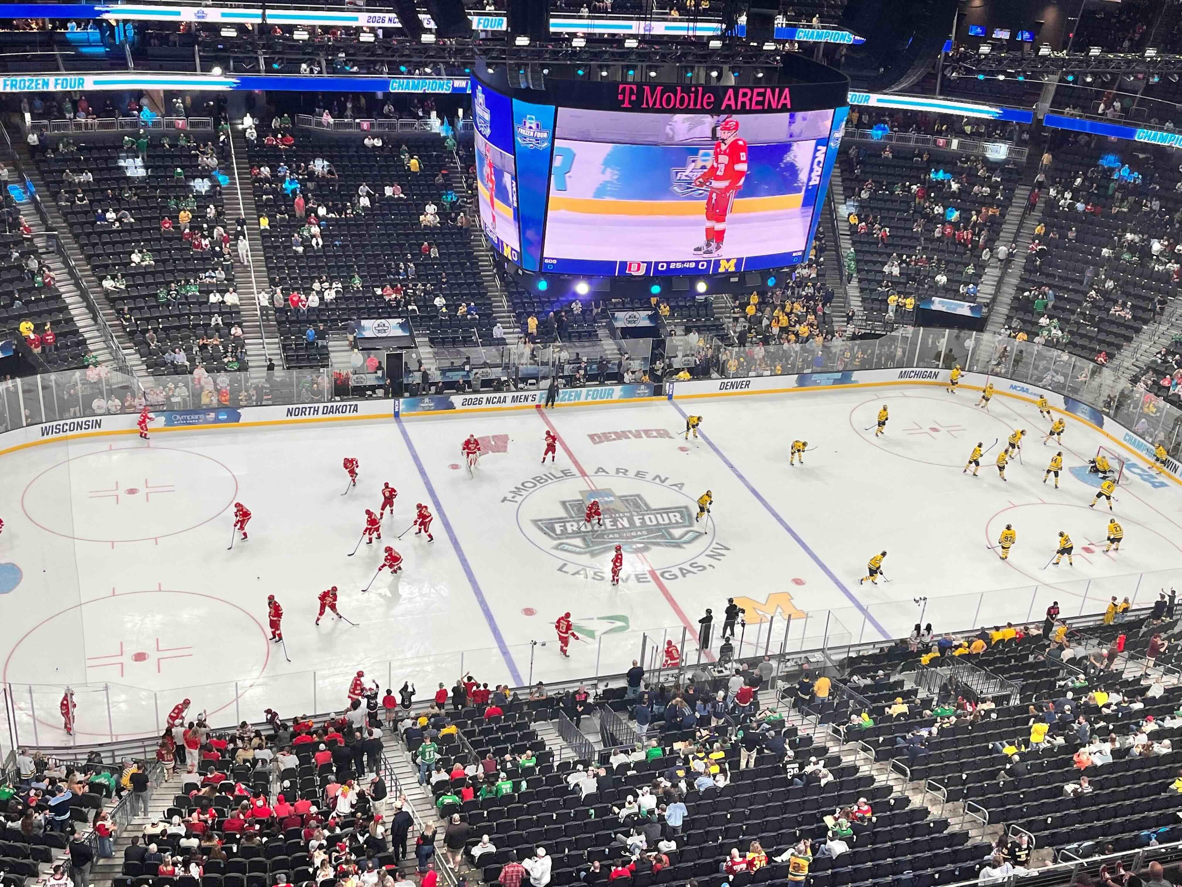 Michigan vs. Denver in the 2026 Frozen Four