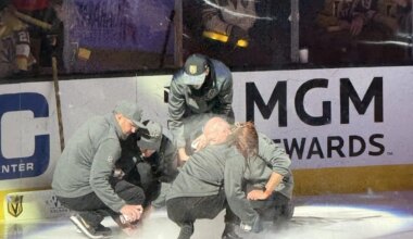 The Exact Reason And Science Behind The Ice Delay At T-Mobile Arena During Golden Knights vs. Flames