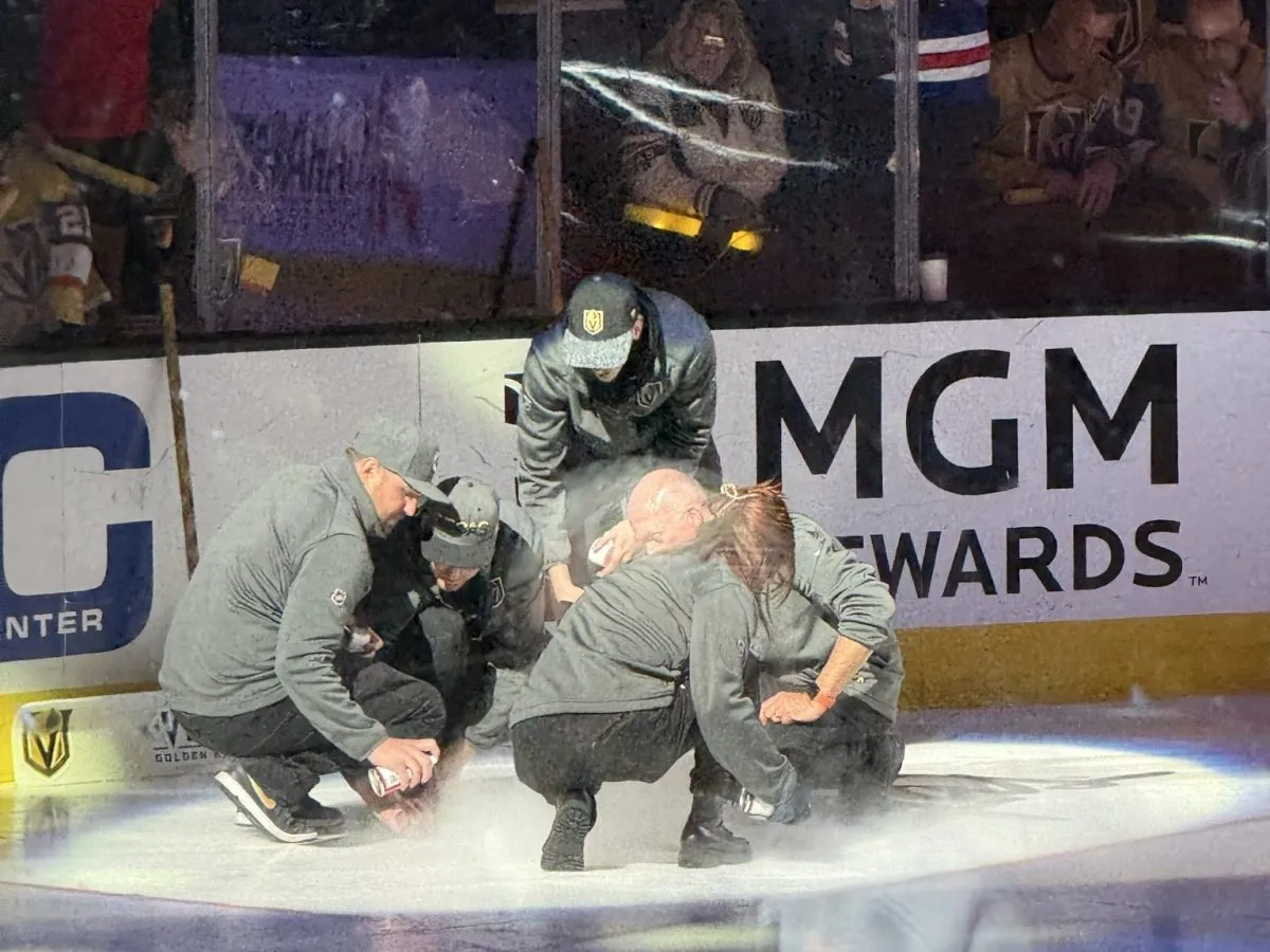 The Exact Reason And Science Behind The Ice Delay At T-Mobile Arena During Golden Knights vs. Flames