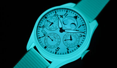 The Luminous Ceramic IWC Big Pilot Perpetual Calendar Ceralume