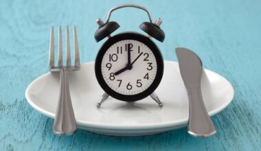 Intermittent Fasting Meal Planning Concept