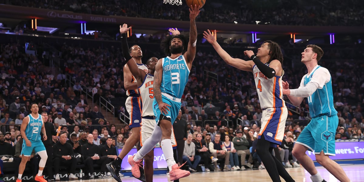 Hornets clinch the No. 9 seed and a home game in the East play-in tournament by beating the Knicks