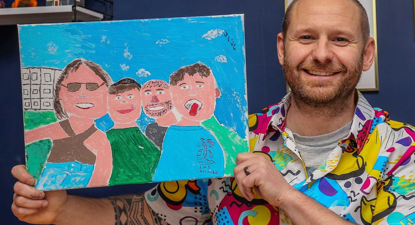 Update–Dad’s ‘Terrible’ Paintings Hilariously Earn Thousands in Commissions With 430 Requests Last Year