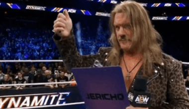 Chris Jericho brings The List to AEW, and guess who just made it?