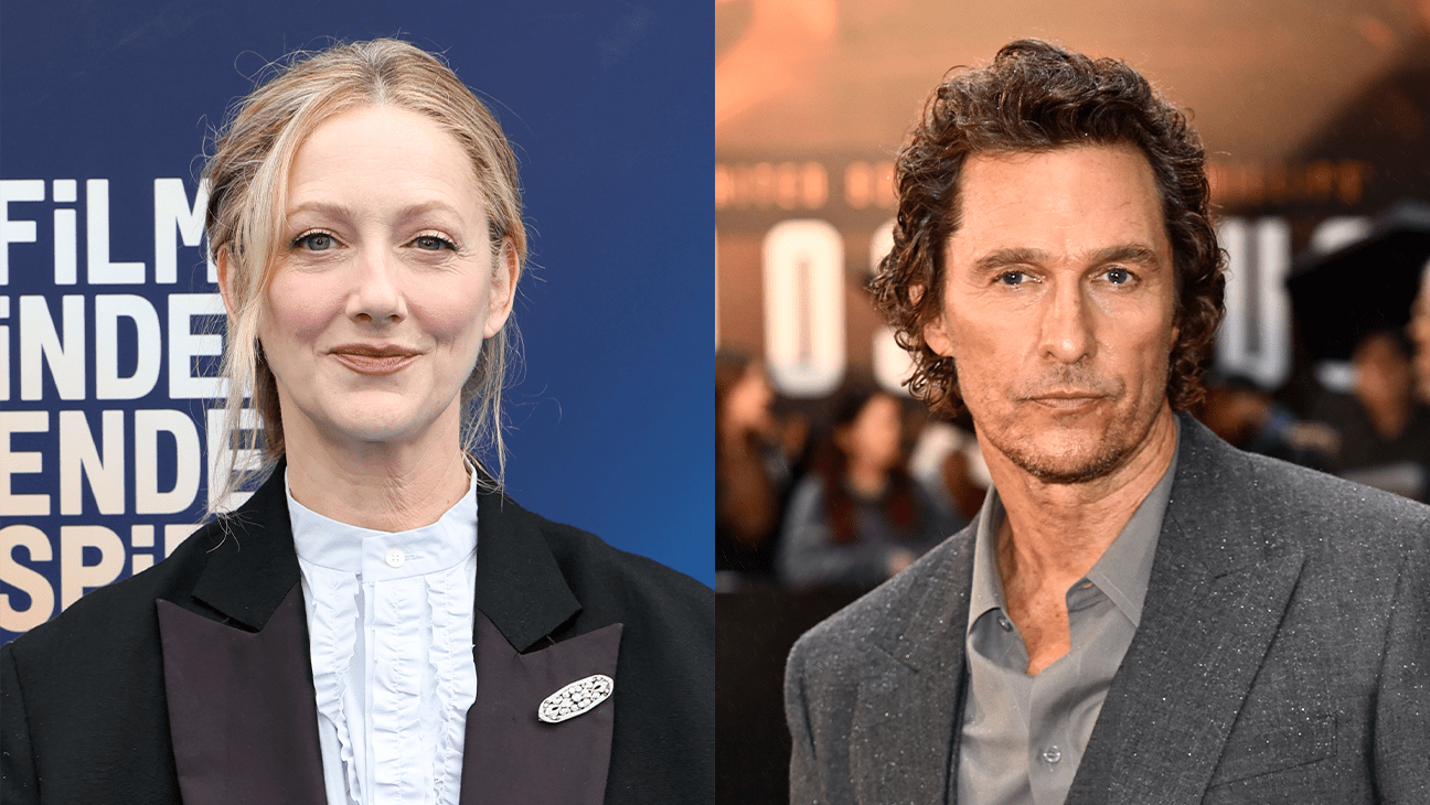 Judy Greer and Matthew McConaughey.