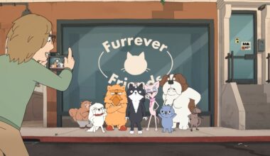 Jason Schwartzman, Aubrey Plaza in Amazon Cat Cartoon