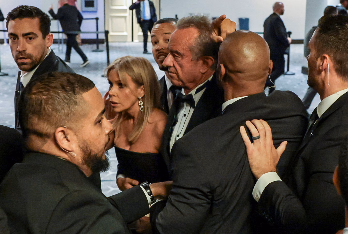I cannot stop thinking about Cheryl Hines at the correspondents’ dinner