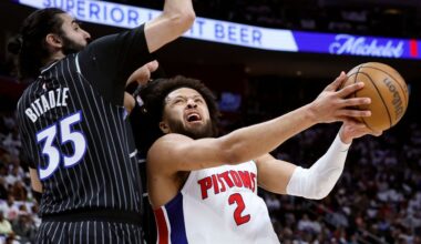 Pistons open playoffs with a flop as East's top seed, losing to 8th-seeded Magic