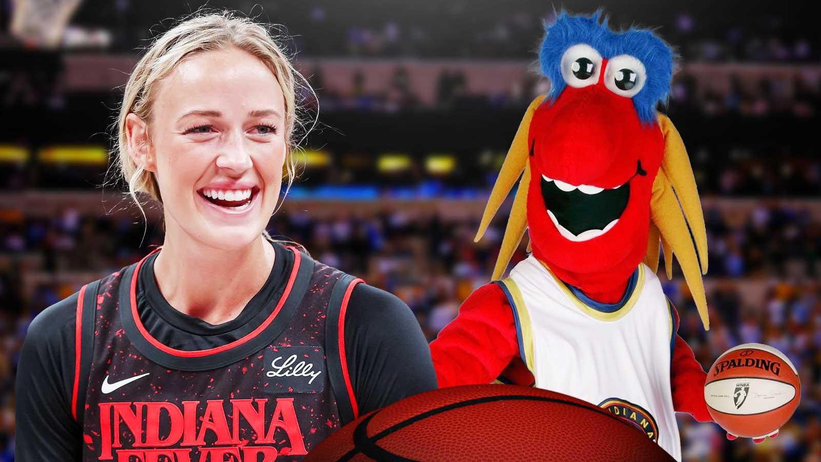 WNBA free agent Sophie Cunningham.