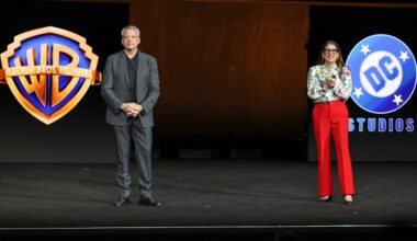 Warner Bros.' Michael De Luca & Pam Abdy Mum On Paramount On CinemaCon Stage