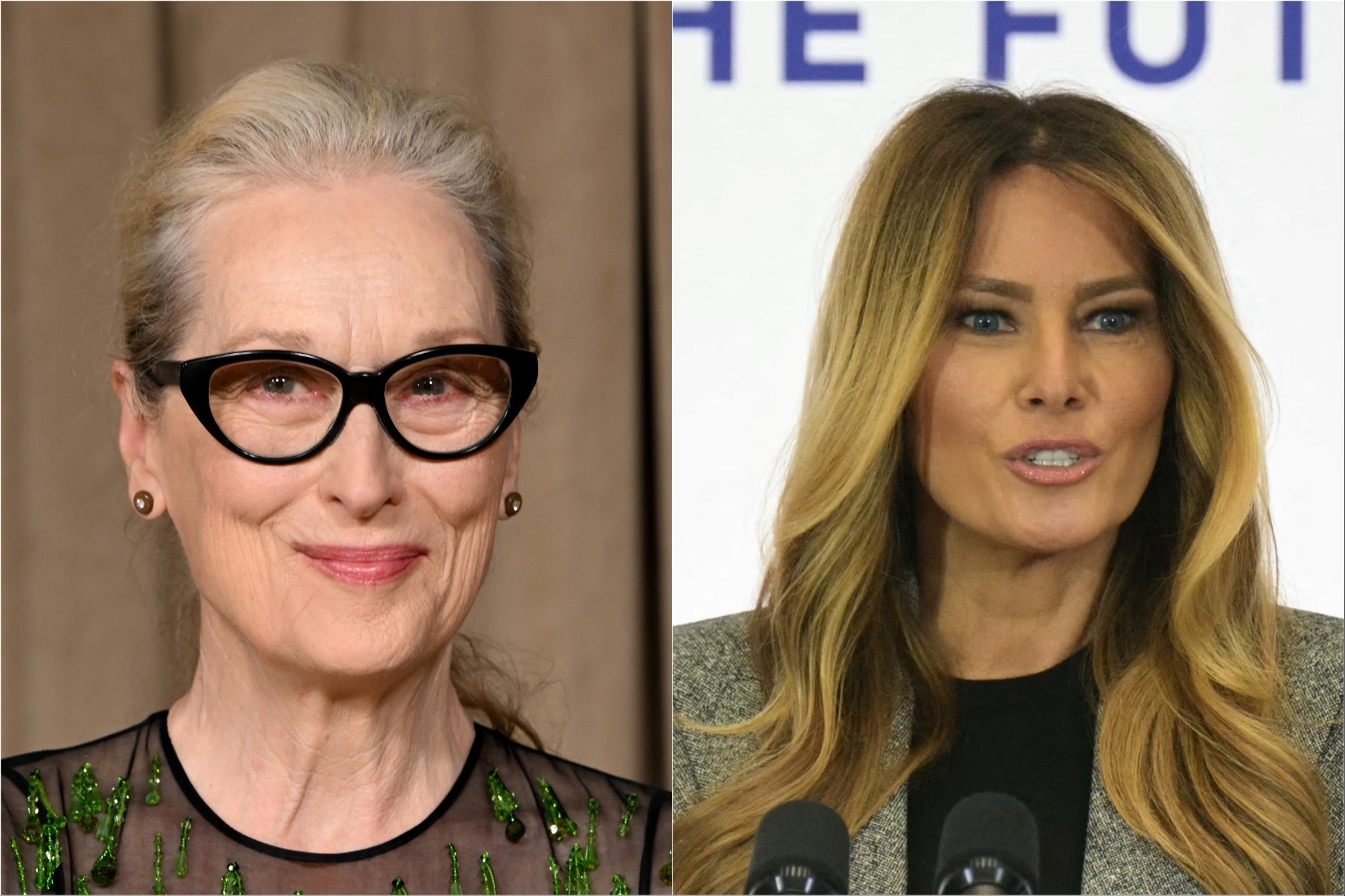 Meryl Streep criticized the message of Melania Trump’s controversial ‘I Really Don’t Care, Do U?’ jacket from 2018