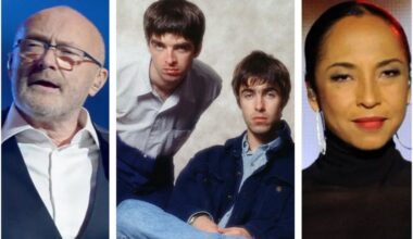 Oasis, Phil Collins, Billy Idol, More