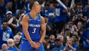 Desmond Bane scores 22, No. 8 seed Magic beat No. 1 seed Pistons 94-88 for a 3-1 series lead