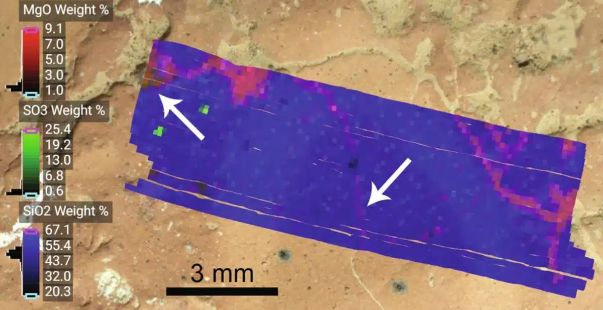 Nickel Found In Magnesium Sulfate Veins In Jezero Crater Suggests An Authigenic Origin.