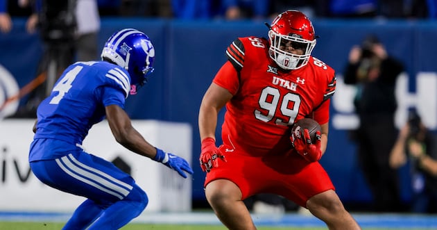 Meet Semi Taulanga, Utah’s 317-pound tight end that’s going viral – Deseret News