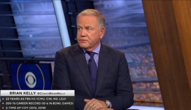 Brian Kelly appears to have new gig with CBS Sports