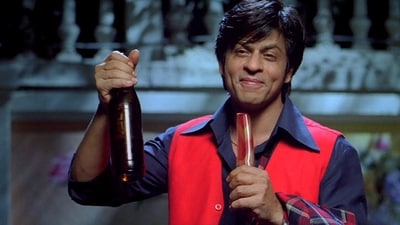 Shah Rukh Khan's still from Om Shanti Om.