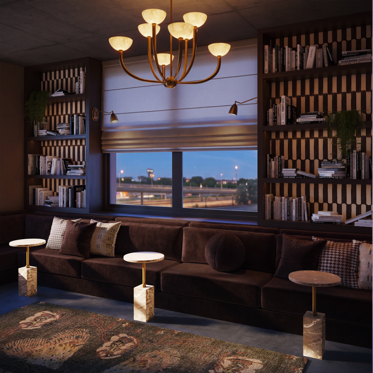 Oxxford Lofts interior renderings