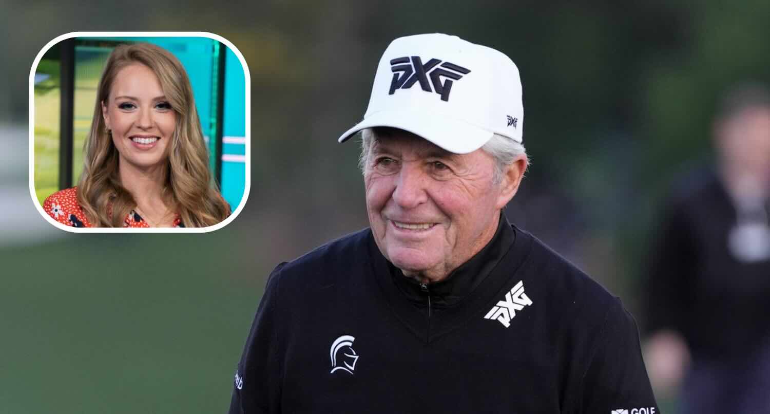 Gary Player makes it weird, referring to golf reporter as 'good-looking chick'