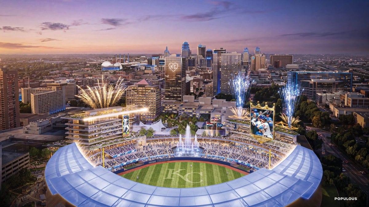 Royals announce plans for $1.9 billion stadium in downtown Kansas City, keeping team in Missouri
