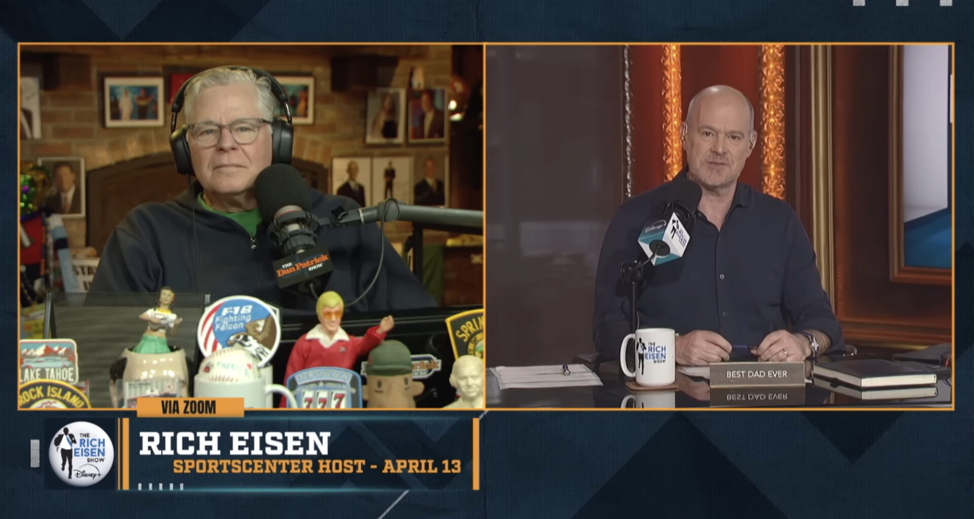 Rich Eisen would 'love' to host 'SportsCenter' with Dan Patrick