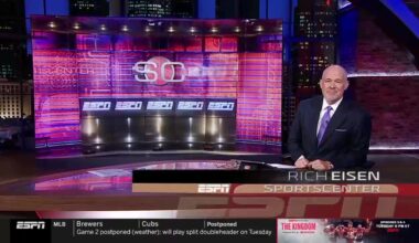 Rich Eisen hosting 'SportsCenter' from Bristol for first time in over 20 years