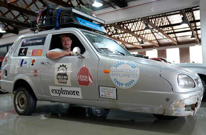 How Sheila the three-wheeler dodged danger on a record 14,000-mile journey to tip of South Africa