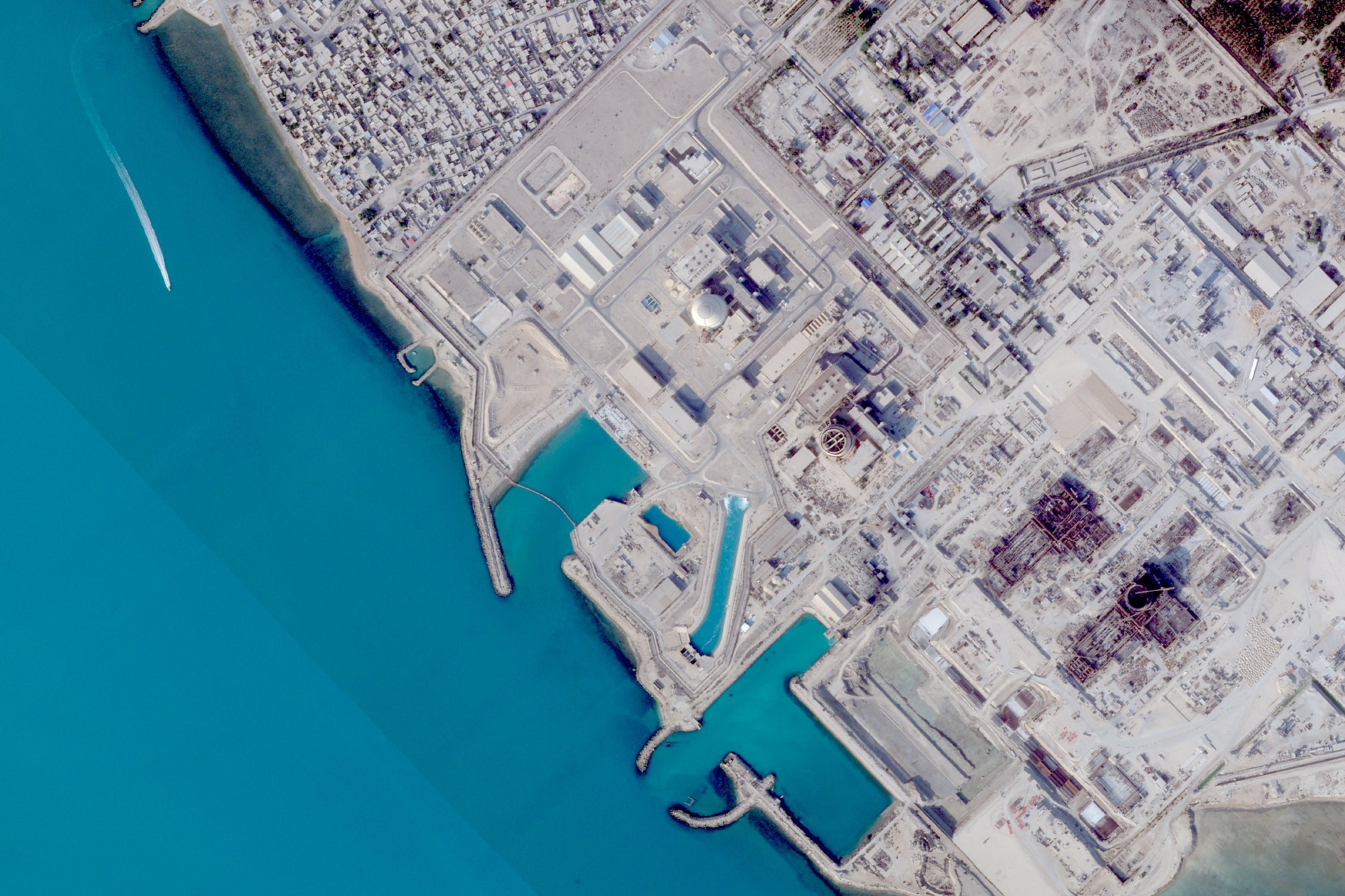 The Bushehr Nuclear Power Plant in Bushehr, Iran, Dec. 7, 2025.