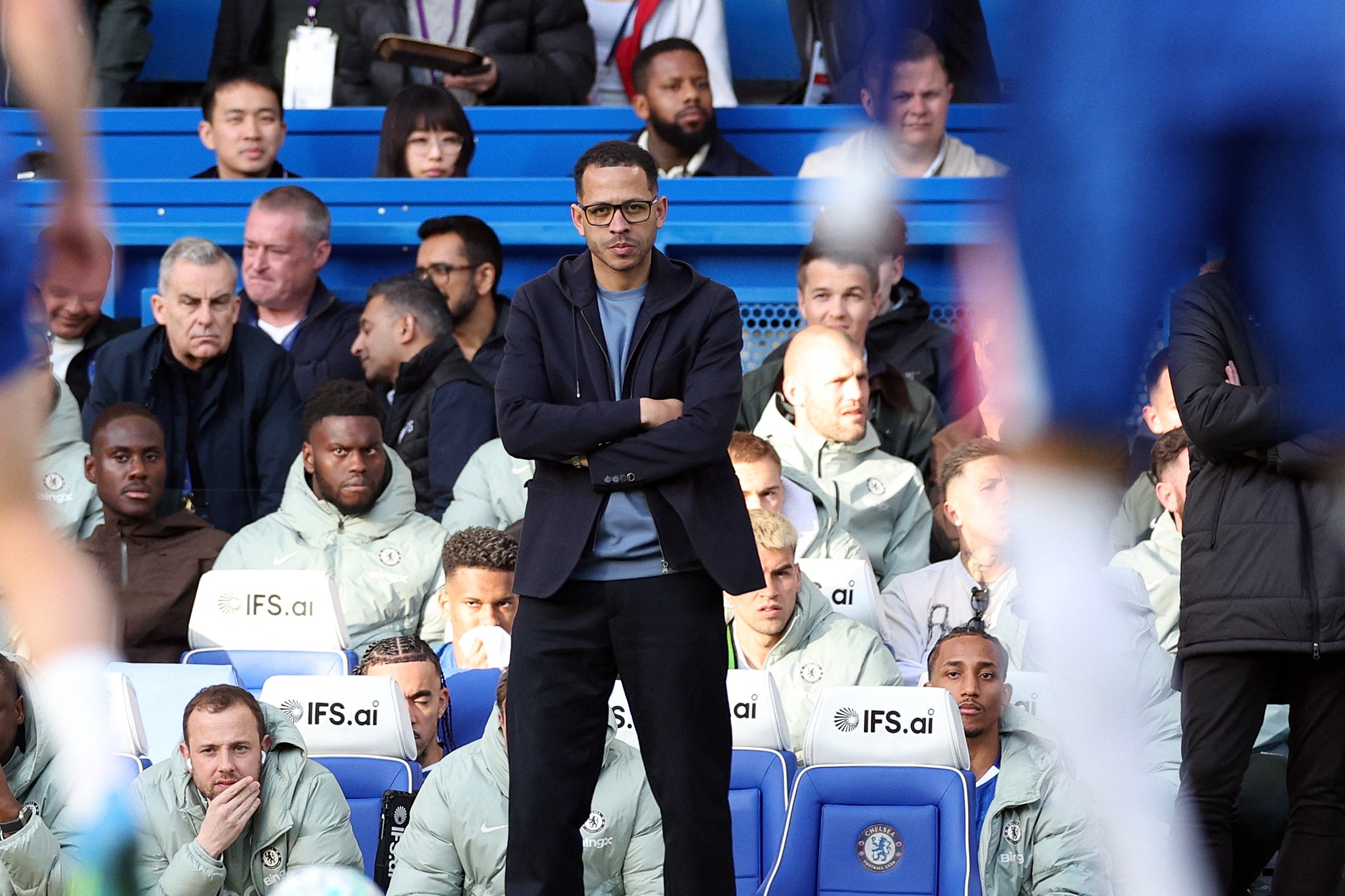 Liam Rosenior has entered dire straits as Chelsea boss