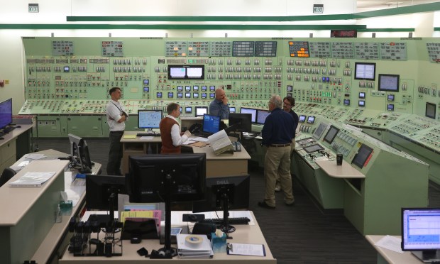 Operators train in a simulator at the Diablo Canyon Power Plant on Monday, February. 9, 2026, in San Luis Obispo, Calif. (Aric Crabb/Bay Area News Group)