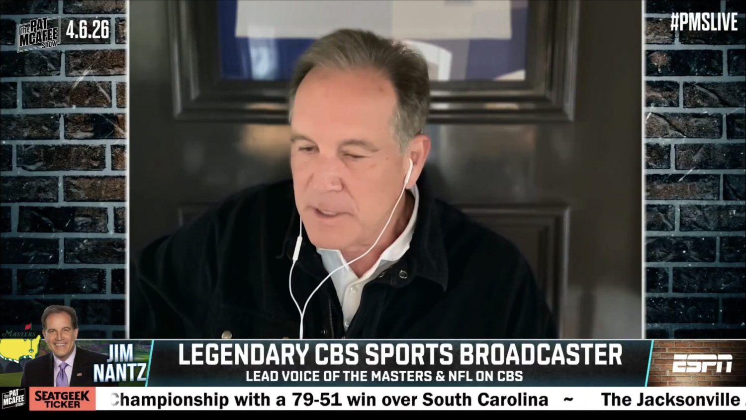 Jim Nantz hears 'the noise' around Tony Romo