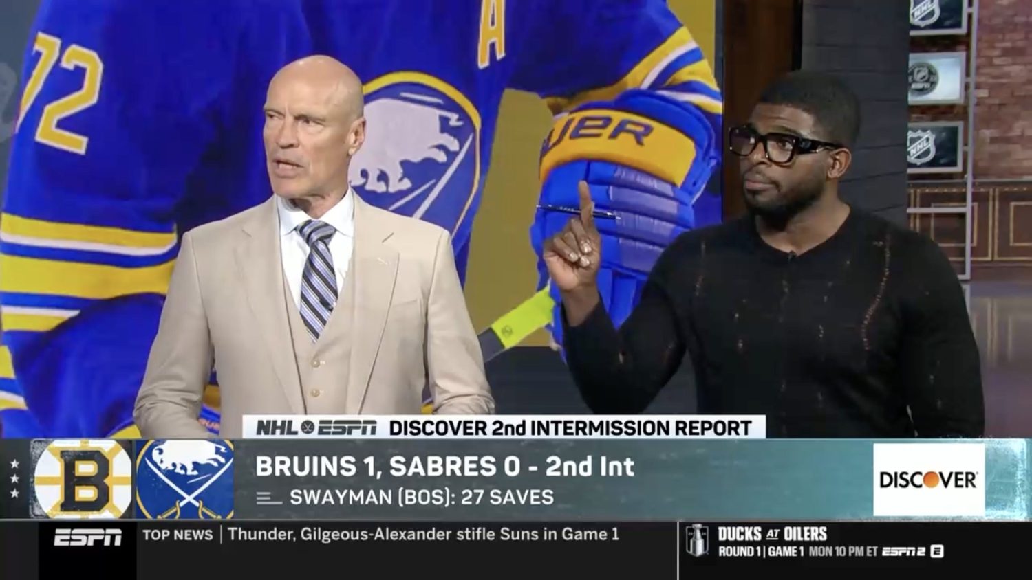 ESPN had rough night covering Sabres’ playoff return