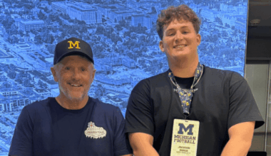 Top OL recruiting target recaps first ever visit to Michigan Football