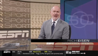 'SportsCenter' turns back the clock for Rich Eisen's return