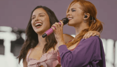 Olivia Rodrigo Joins Addison Rae at Coachella to Debut 'Drop Dead'