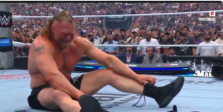 Brock Lesnar retires from WWE at WrestleMania 42.