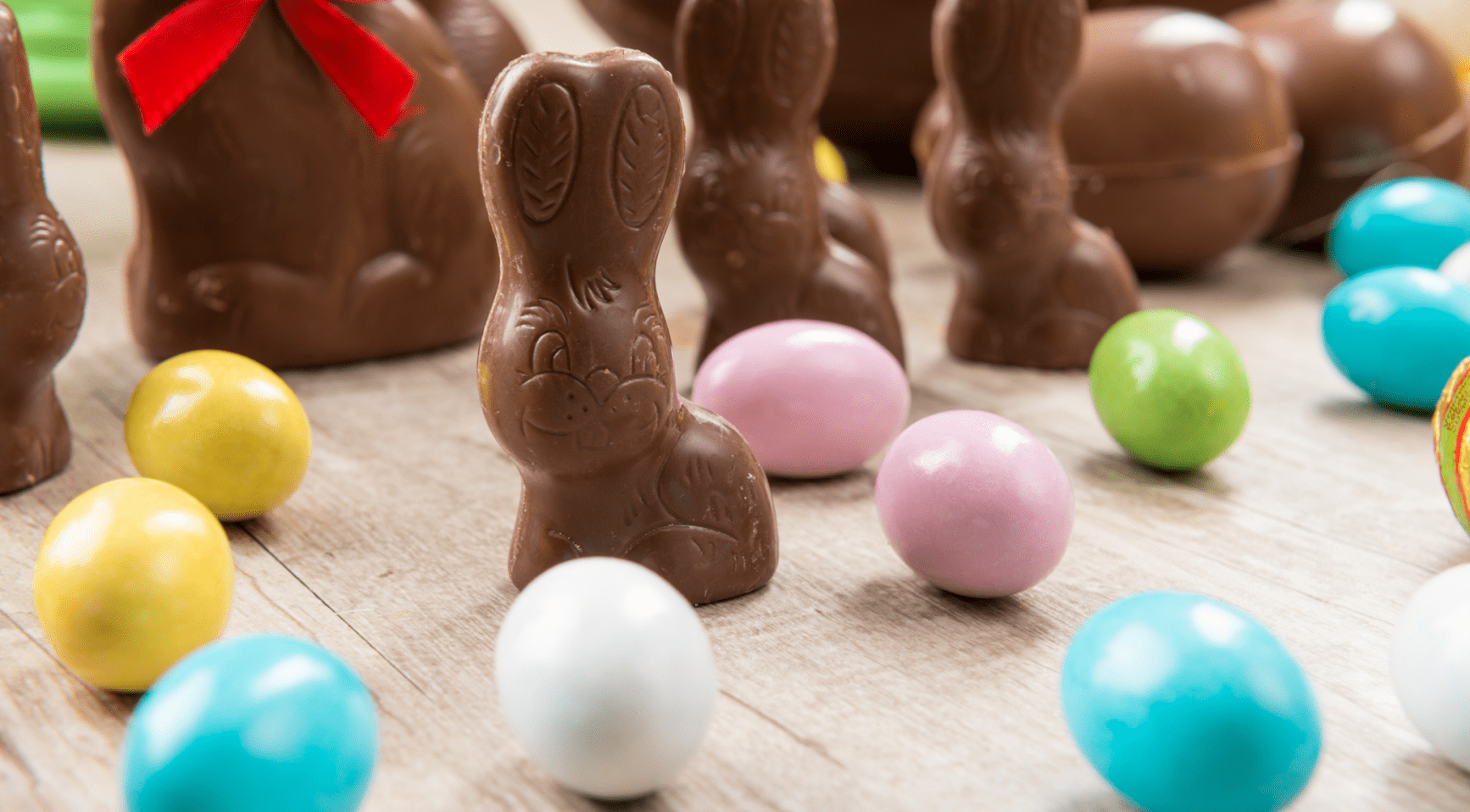 How many Easter eggs does it take to gain a kilogram?