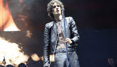 Sombr Performs Rock Hits With Billy Corgan at Coachella