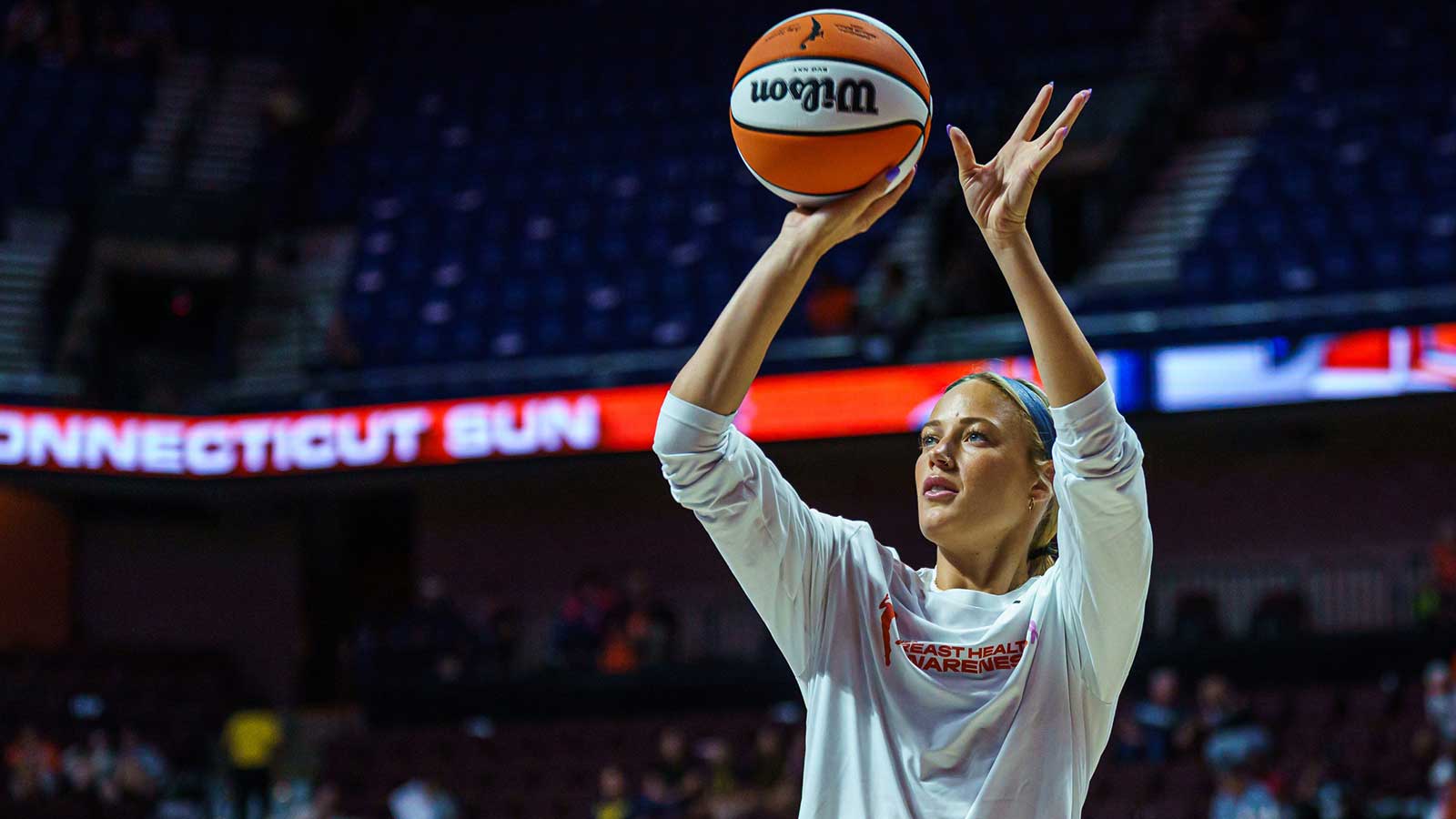 WNBA free agent Sophie Cunningham.