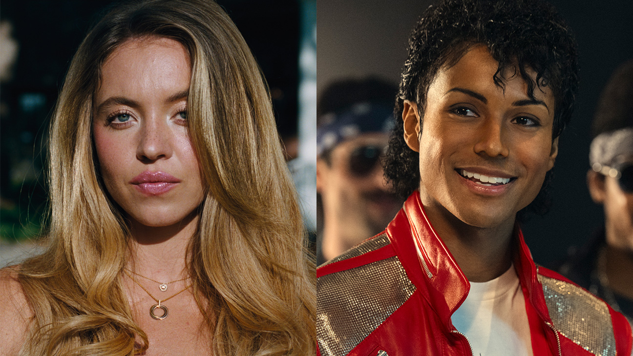 Sydney Sweeney Euphoria and Jaafar Jackson Michael