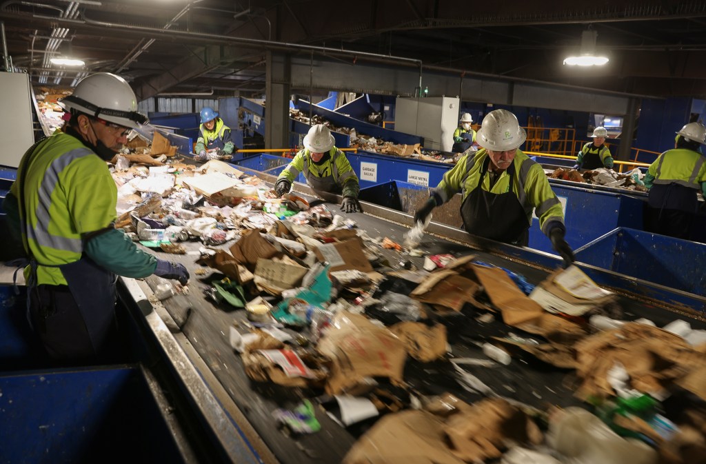 This Santa Rosa waste facility takes in tons of plastic daily. Where it goes after that, we tried to find out