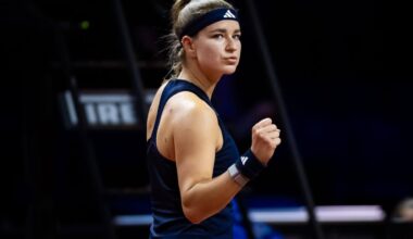Karolína Muchová beats Coco Gauff to end six-match losing streak against the American