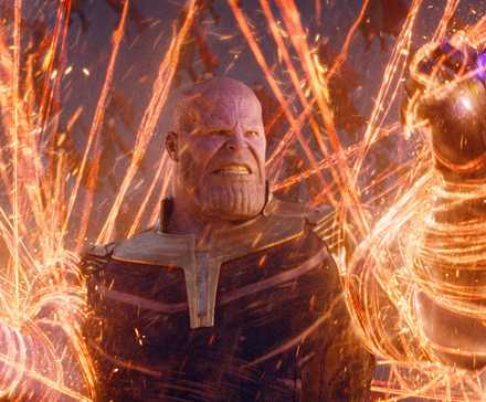 Doctor Strange traps Thanos in Avengers Infinity War