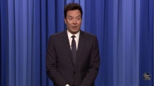 Jimmy Fallon on the "Tonight Show" (NBC)