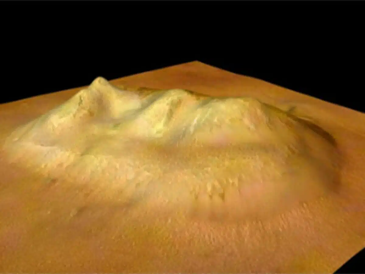 This 3d Animation Recreates A Flight Over The Cydonia “face On Mars,” One Of The Planet’s Most Iconic Features.