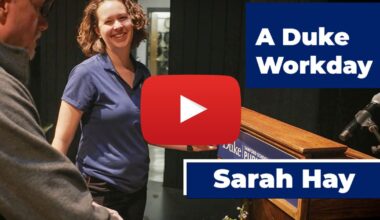 A Duke Workday: A Thousand Moving Pieces, One Perfect Event at Sanford School of Public Policy